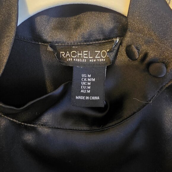 Black Rachel Zoe Dress Blouse - Picture 2 of 3